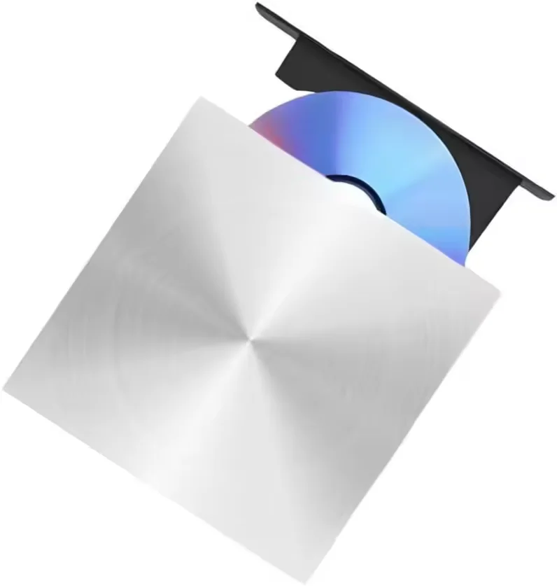 Новый дизайн ультратонкий cd/dvd записывающее устройство оптический накопитель внешний USB DVD-плеер кард-ридер портативный