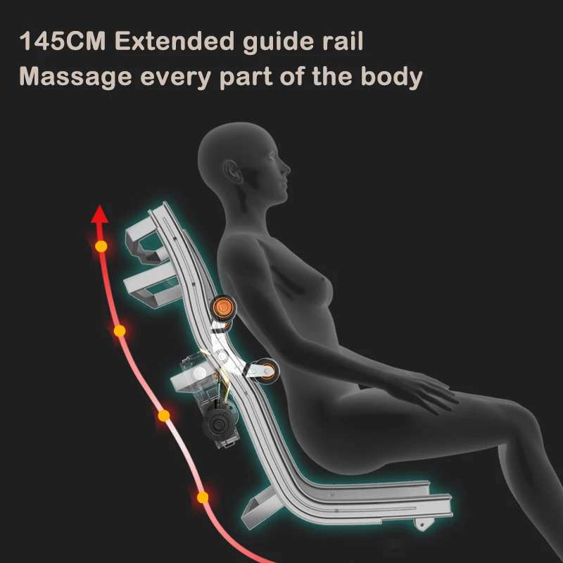 Full body Multi function Massage Chair Wholesale Household Zero gravity Space Cabin Sofa  Luxury Dark Brown Massage tools