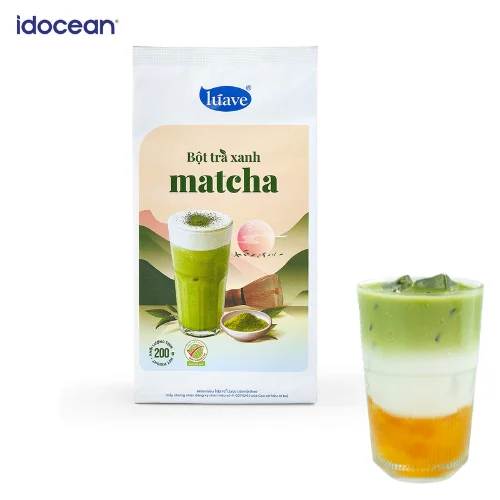 Organic 100% Pure High Grade Matcha Powder Ceremonial Grade Green Tea for Beverages Vietnam Factory FSVP Certificate OEM Welcome