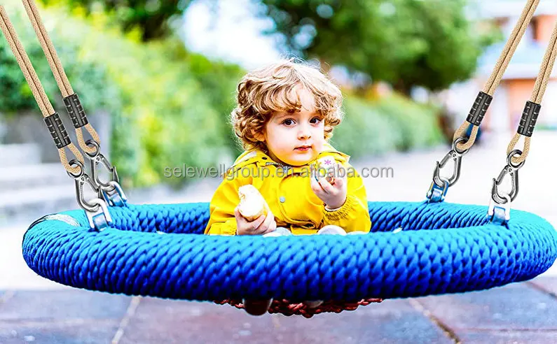 6FT  73Inch outdoor hammock strap solid braided nylon swing hanging rope