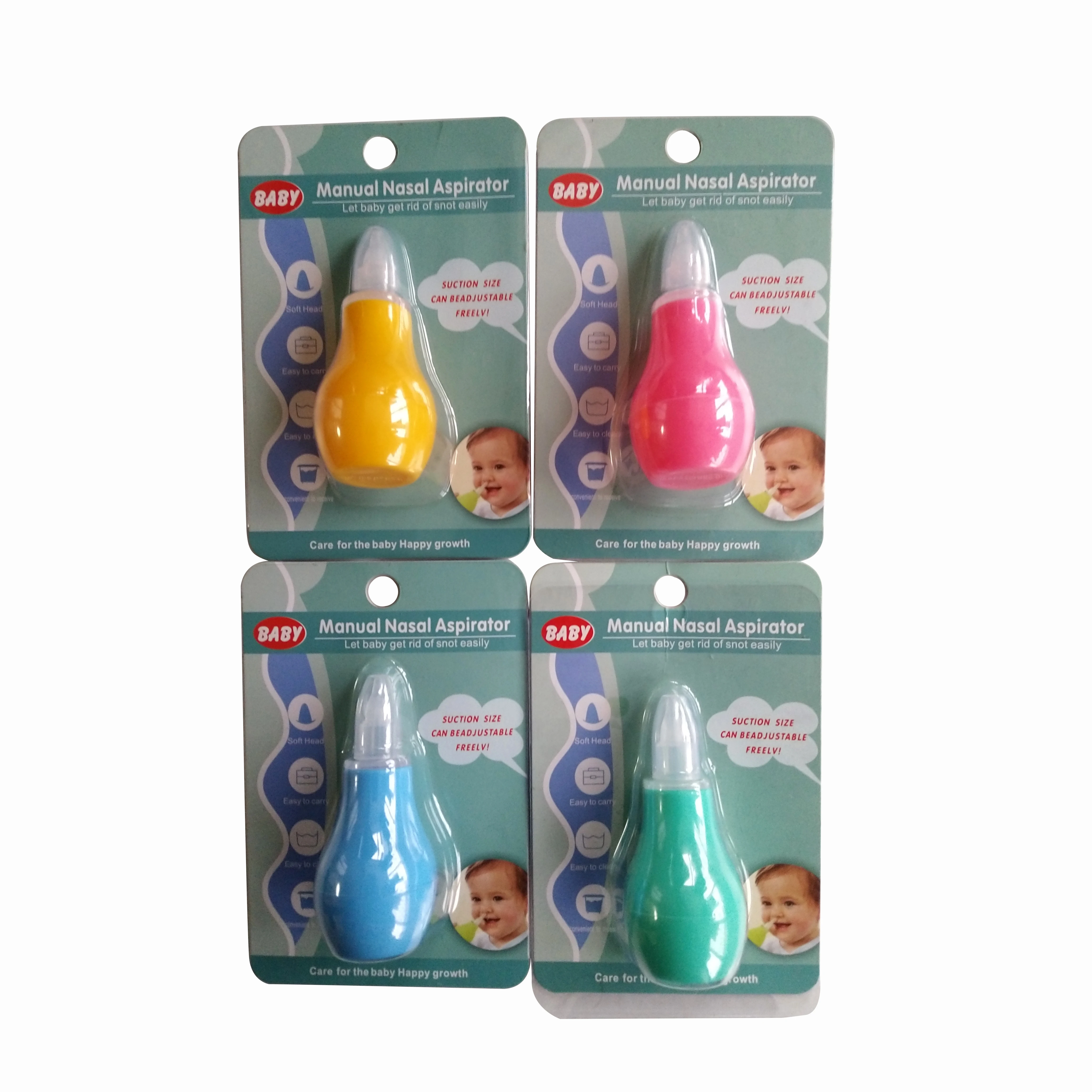 New Born Silicone Baby Safety Nose Cleaner Vacuum Suction Children Nasal Aspirator New Baby Care Diagnostic-tool Vacuum Sucker