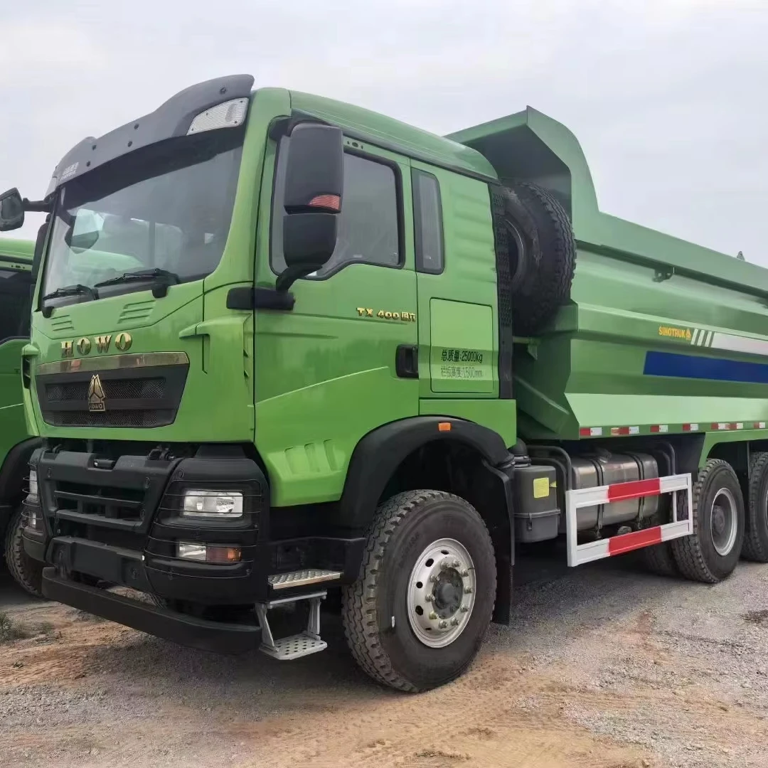 High Quality Used Sinotruck HOWO 6x4 Dump Truck 371/375/420HP 10 Wheels Right/Left Hand Drive 5T Diesel Heavy Truck Shacman