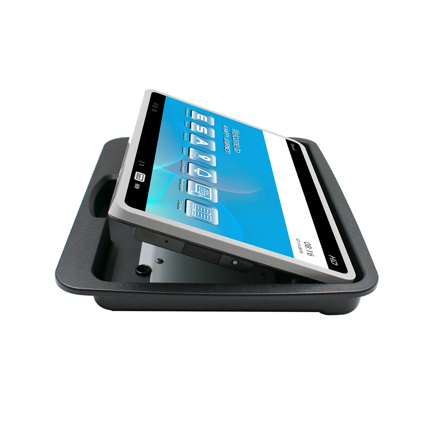 13.3 Inch Tablet Android Monitor for Bus back seat multi media player Bus pad VOD system