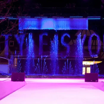 Фенлин современные сценические водные особенности сады цифровой водопад фонтан