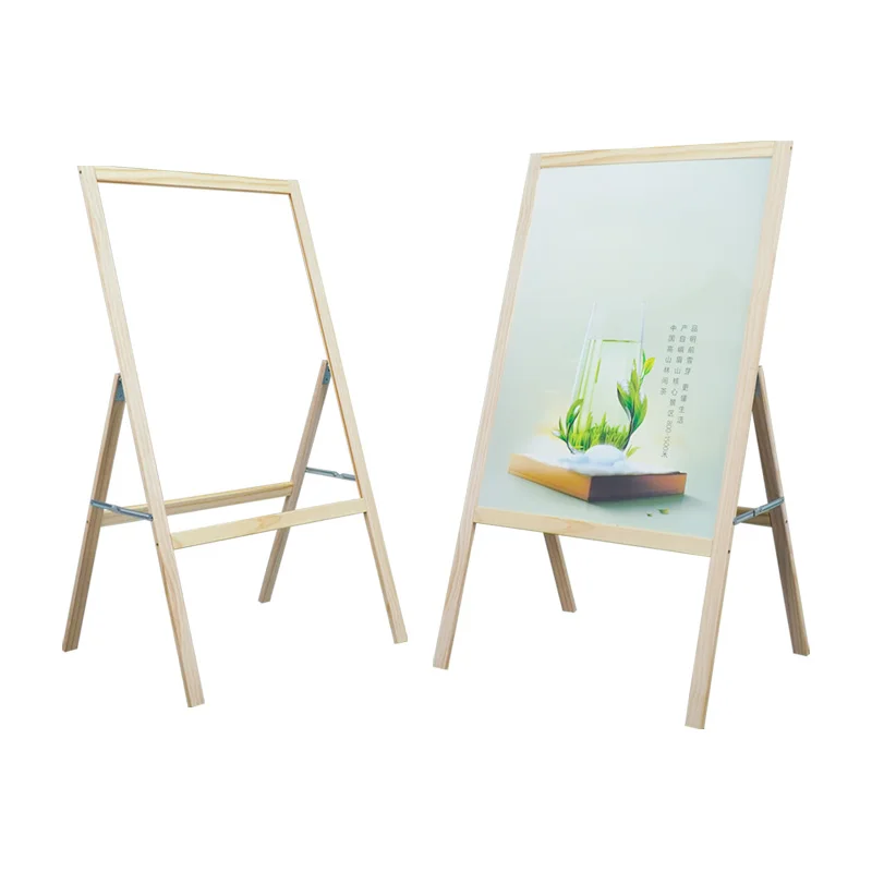a menu stand pop up a-frame sign exhibition banner economy sidewalk displays tea shop