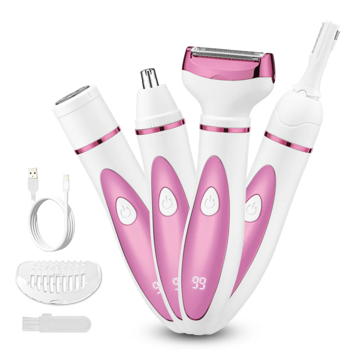 Female Shaver Hair removal Epilator Bikini Hair Trimmer Clippers Grooming Kit Razor Electric Shaver Shavers For women Ladies