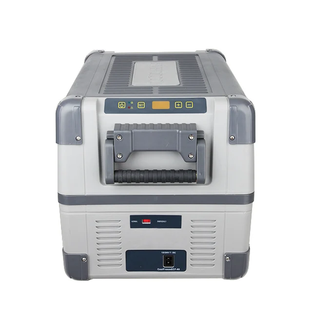  EVERCOOL 28l 3 уровня функция предохранения от низкого напряжения 12v автомобильный глубокий мини-Морозильник