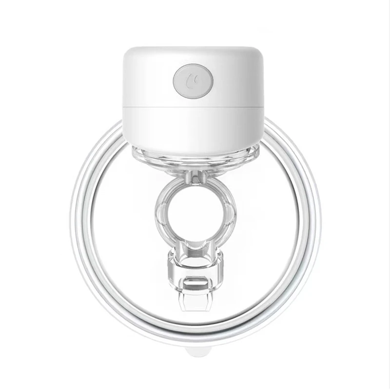 Custom logo intelligent hands free suction milk extractor portable weigh 200g  wearing wireless 180ML electric breast pump