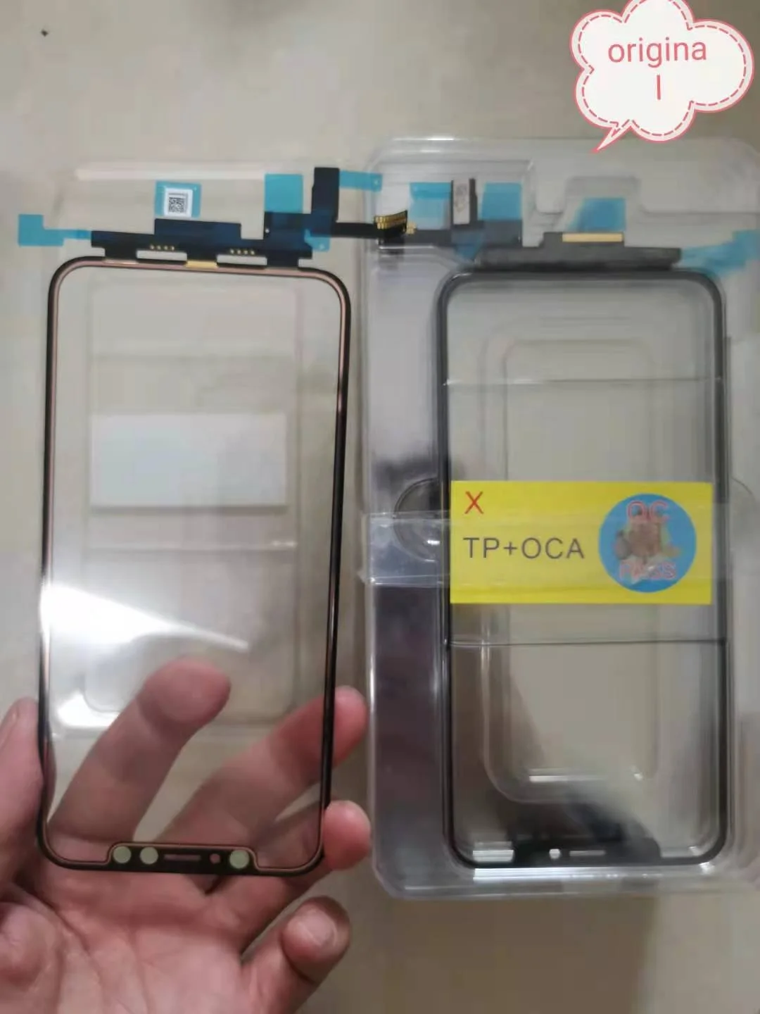  Заводское высококачественное стекло с Touch + oca и рамка в сборе для iPhone X XS XR 11Pro Max