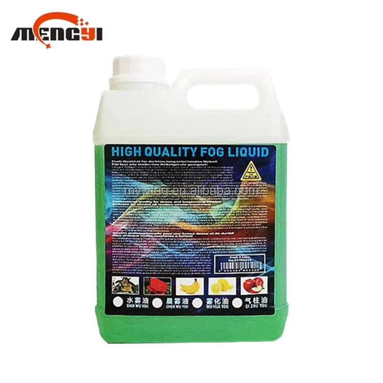 Stage fog machine Stage fog liquid/fluid 2L water based smoke oil for low lying fog machine