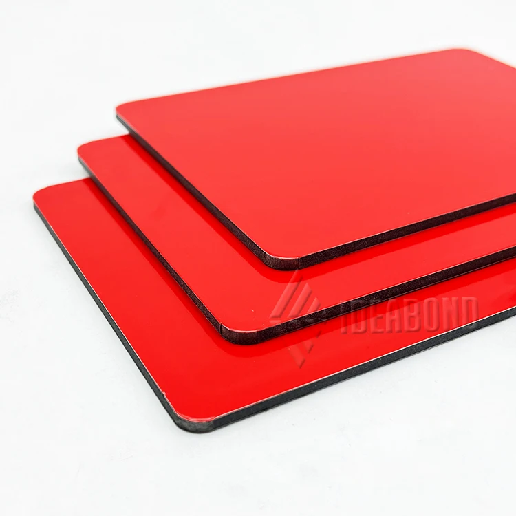 IDEABOND Factory Wholesale Alucobond 3mm Sheet Gas Station Container Wall Cladding Aluminum Composite Panels