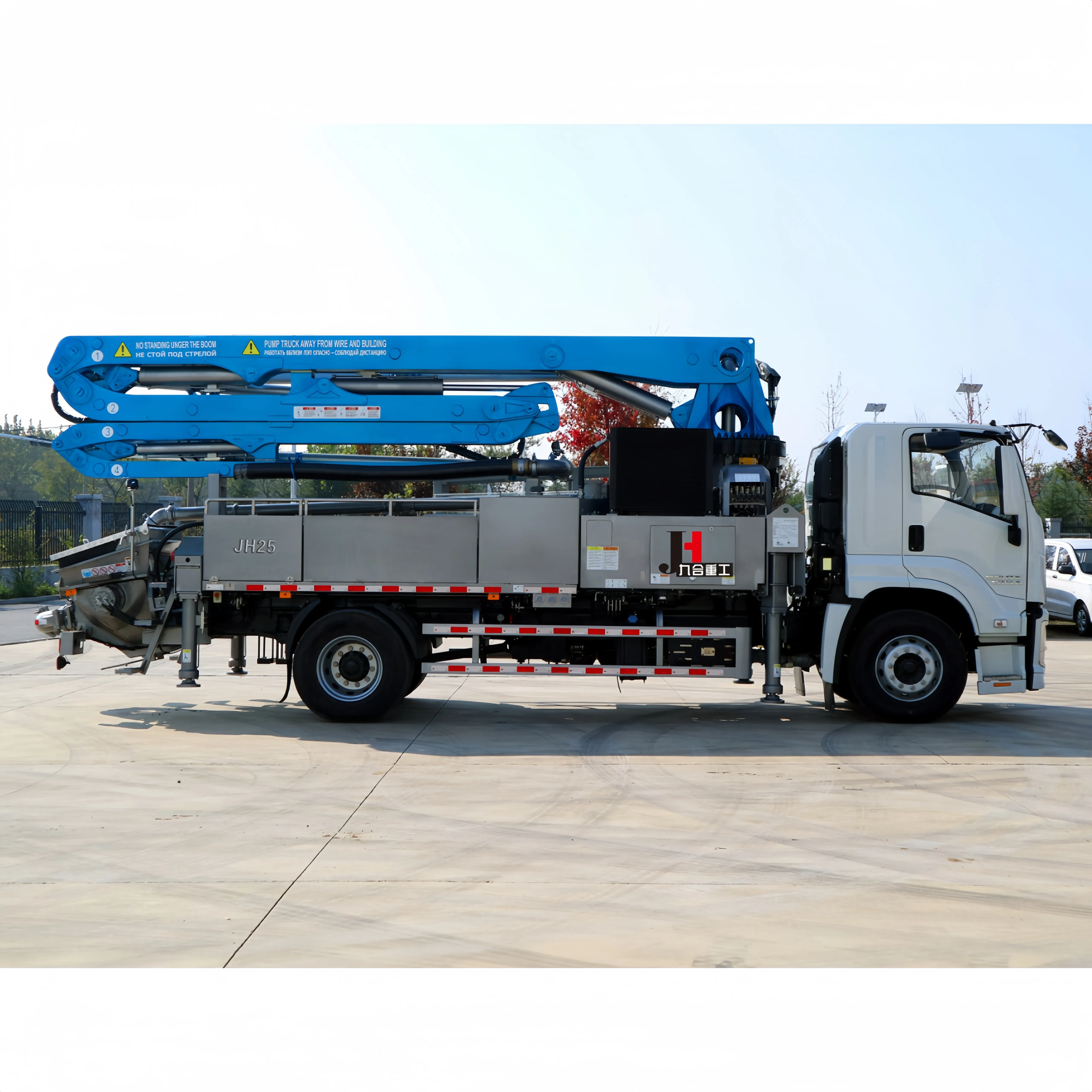 JIUHE Factory Price Cement Concrete Pump 25m 30m Cement Concrete Pump Truck