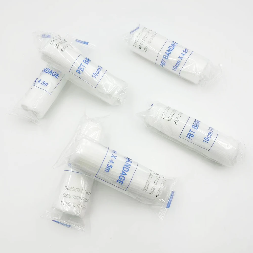 Аптечка первой помощи аксессуары соответствующие бинту pbt Прямая продажа с фабрики хлопковая повязка для коррекции дефектов