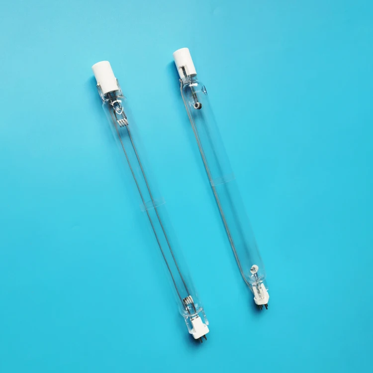 Ozone Free Tube Ultraviolet Germicidal Lamp 170W Quartz Glass UV Bactericidal Light 4-pins 253.7nm UVC Disinfection Lamp