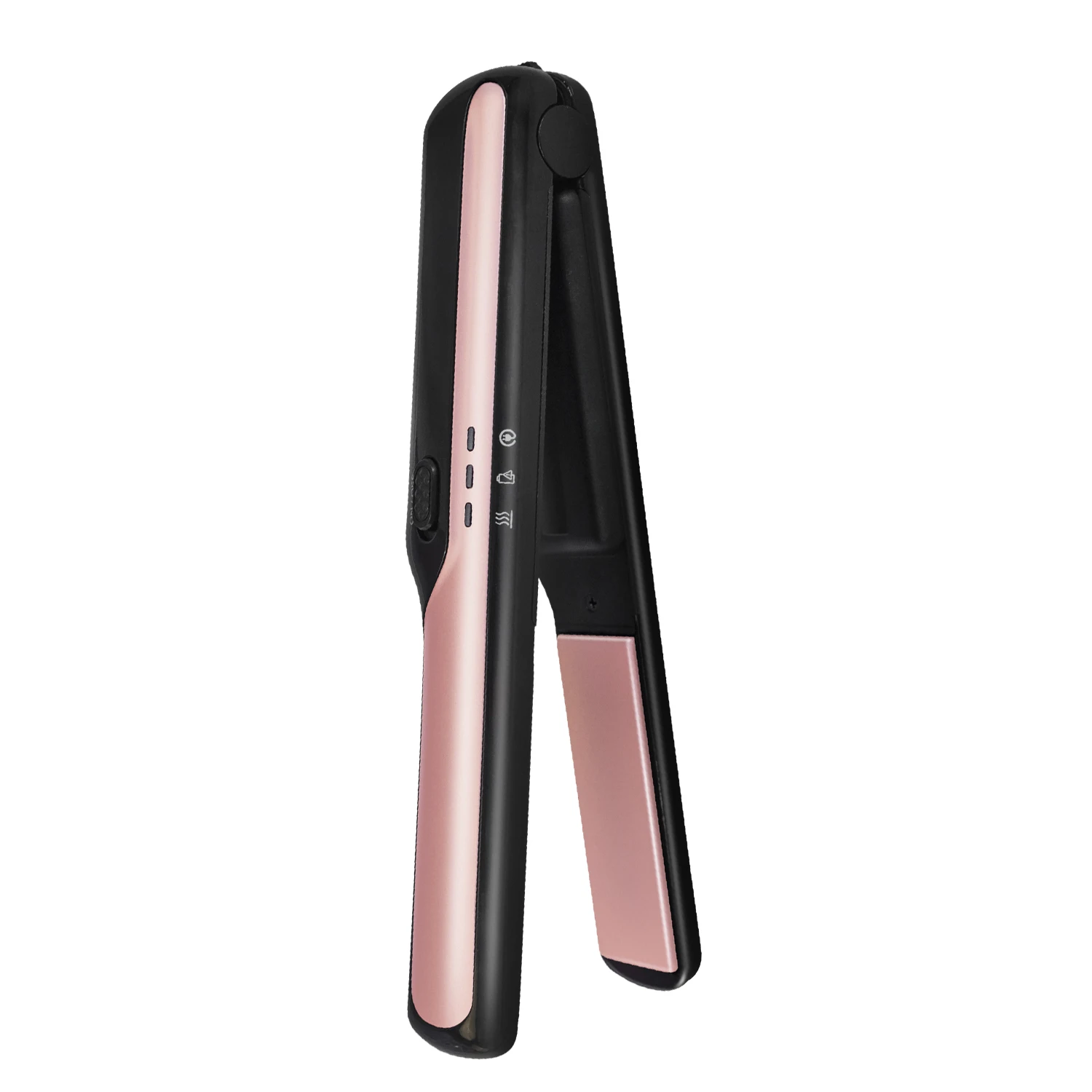 Vkk Plancha 220C Wireless Straightener Mini Cordless Flat Iron Cordless Hair Crimper