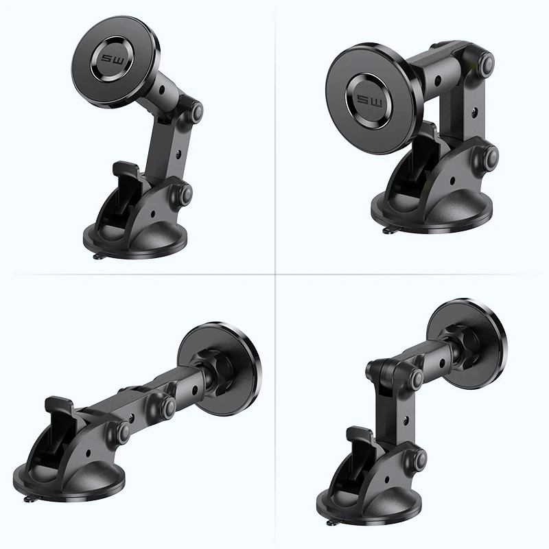 New Designed Magsafing Car Mount Phone Holder Strong Ring Magnets Suction Cup Windshield Dashboard Magnetic car Phone Holder