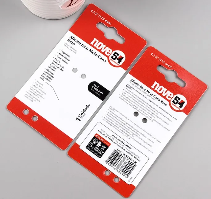 
Wholesale custom slide blister insert cards packaging,slide card blister packs with the paper card, 