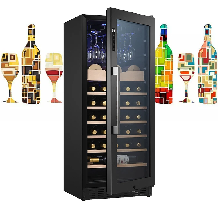 LANYI Outdoor Wine Display Refrigerator Wine Chiller Wine Accessory