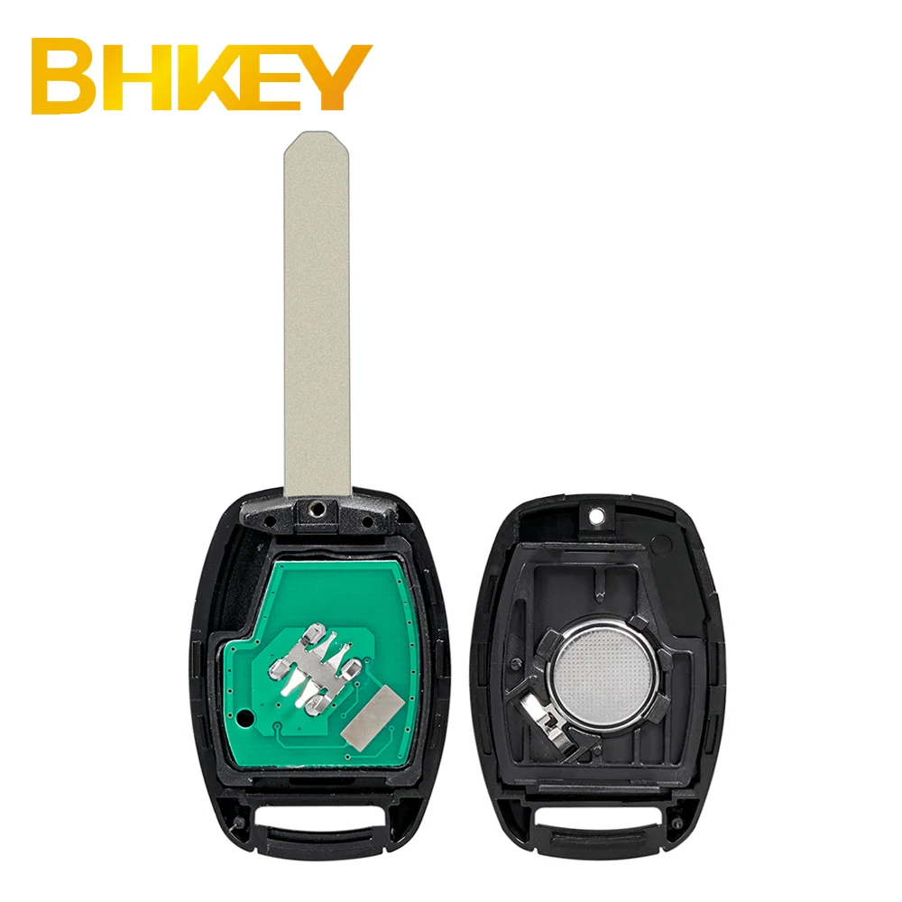 For Honda Accord Element CR-V HR-V Fit City Odyssey Shuttle Civic 4 BTN Remote Key Fob 433Mhz 46 Chip 13 glass Chip G8D-382H-A