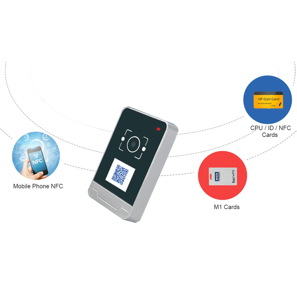 Считыватель QR-кода RAKINDA RD009 RFID USB RS485 беспроводной сканер для контроля доступа и парковки