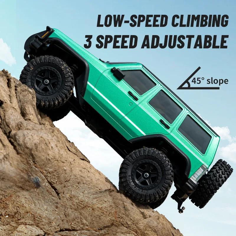 JiefanJJRC Cross border four-drive shock absorber full scale climbing remote control car simulation multi-terrain vehicle toy mo
