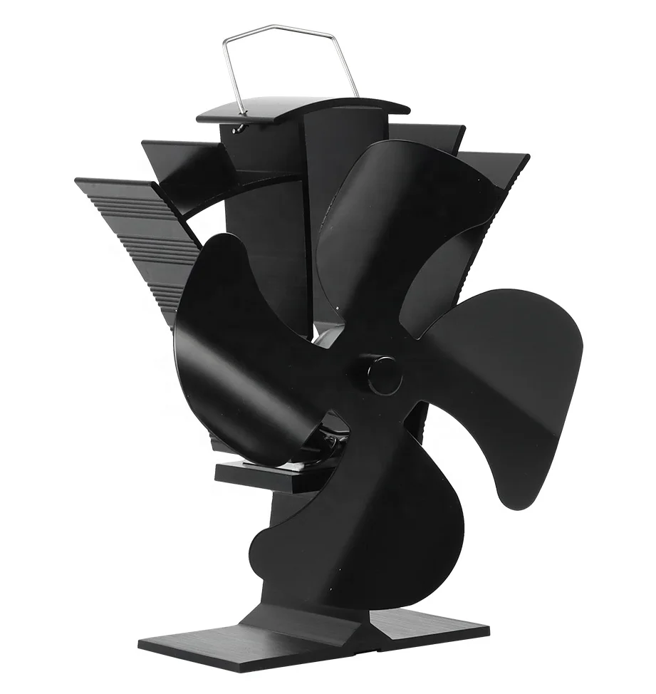 2023 Voda High Quality Eco fan  Fireplace Stove Fan Heating Heater Powered Stove Fan