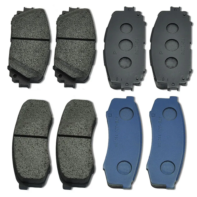 Wholesale Auto Car Front Rear Disc Semi-Metal Ceramic motorcycle brake pads For bmw Japanese Corolla pastilla de freno