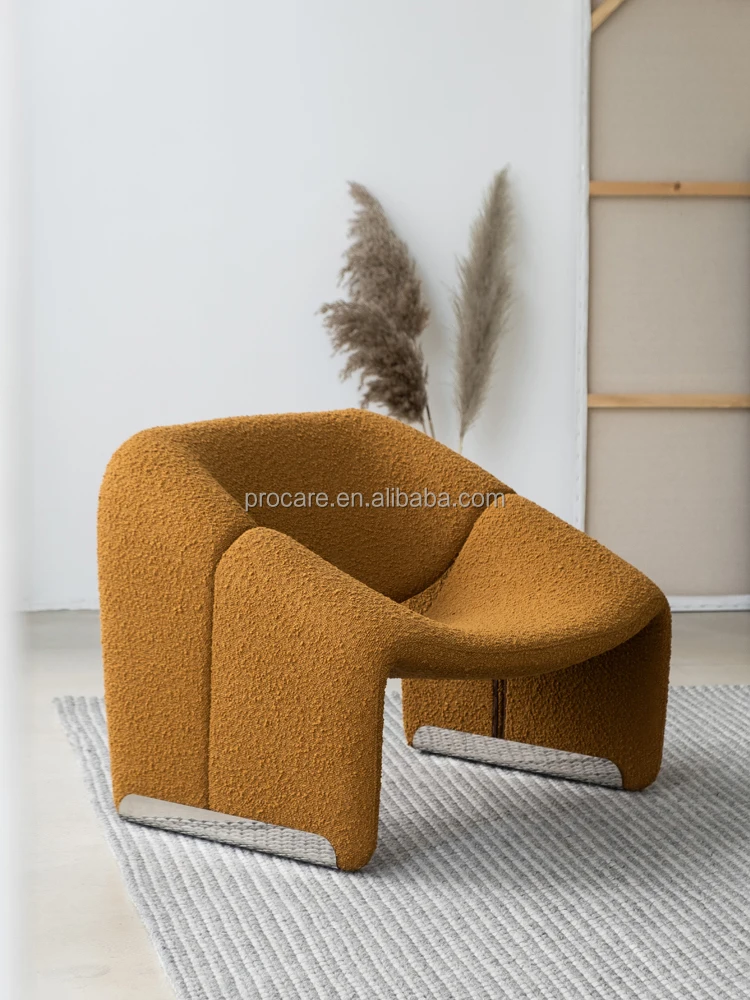 factory wholesale modern design simple smile occasional leisure sofa Crab chair