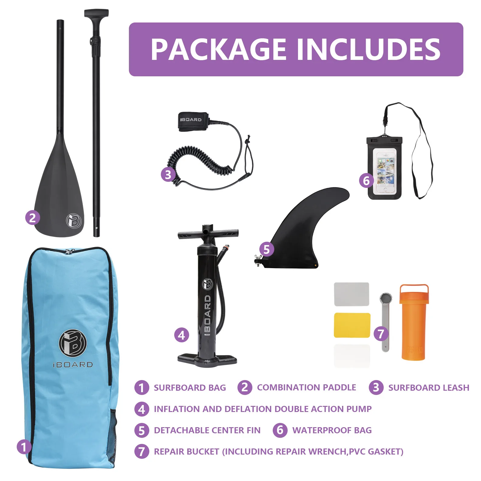 2024 High Quality  new style  ISUP board  soft surfboard foldable paddle board for water sports