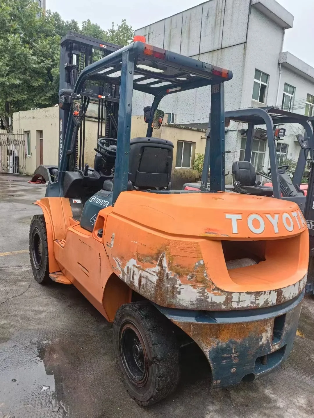 4.0ton used Japan forklift 7 - FD40 secondhand  Multifunction forklift parts  toyota 4.0ton for sale