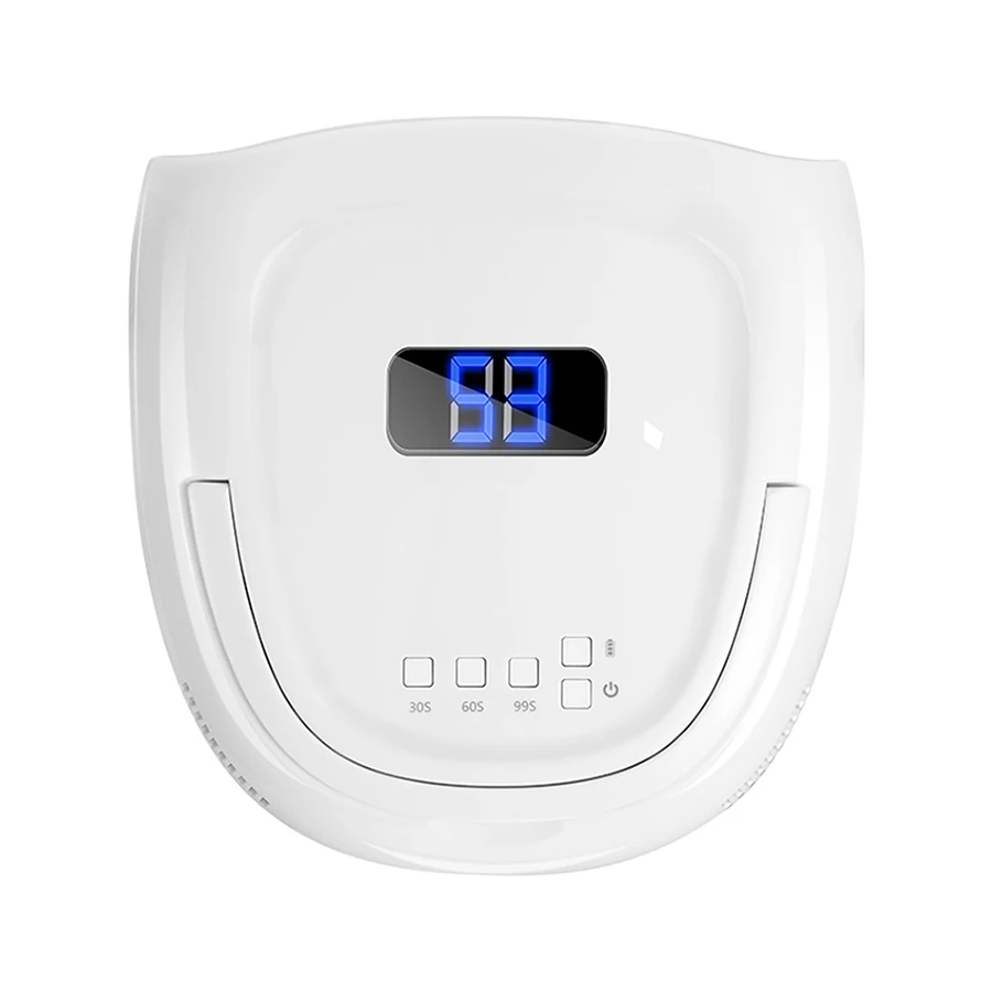 
2021 new 60W Uv Led nail lamp 15600Mah rechargeable wireless solar ultraviolet nail machine 