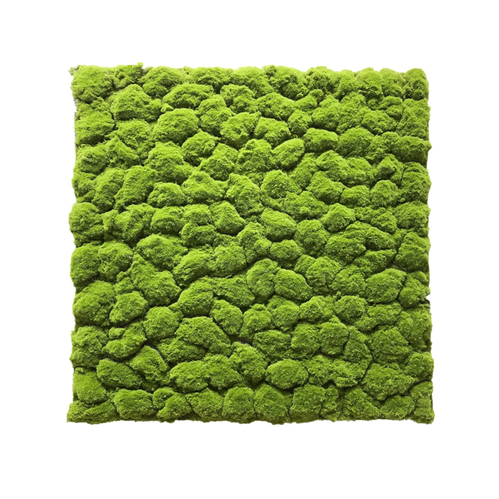 2023 garden decoration moss grass decor artificial green moss living wall vertical green wall