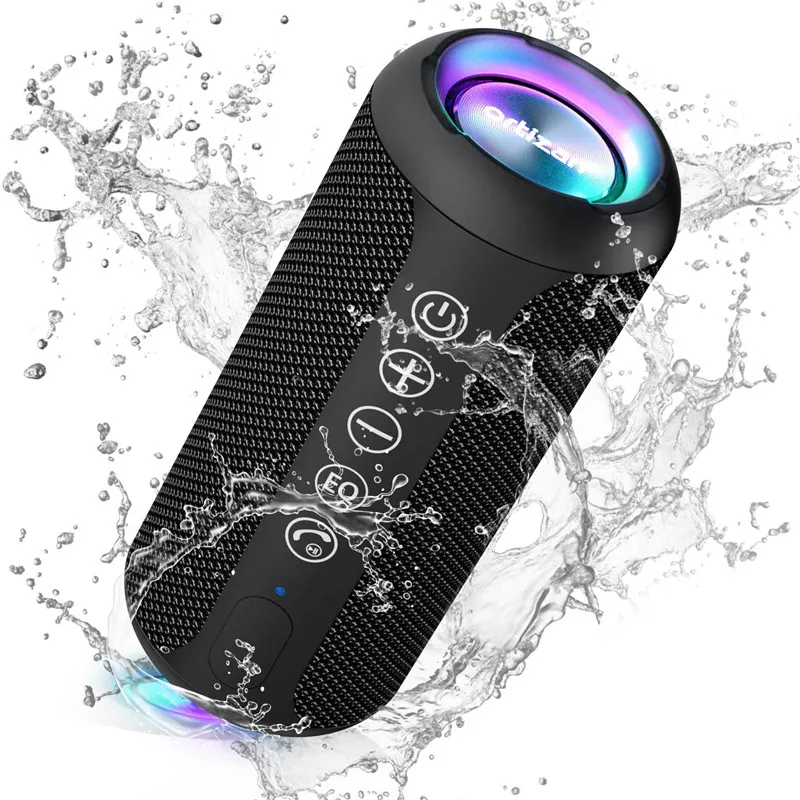 2021 Portable Waterproof Wireless Bloothooth Speaker Blutooth 5.0 Loud Stereo Booming Bass 30H Playtime speaker for Home Party
