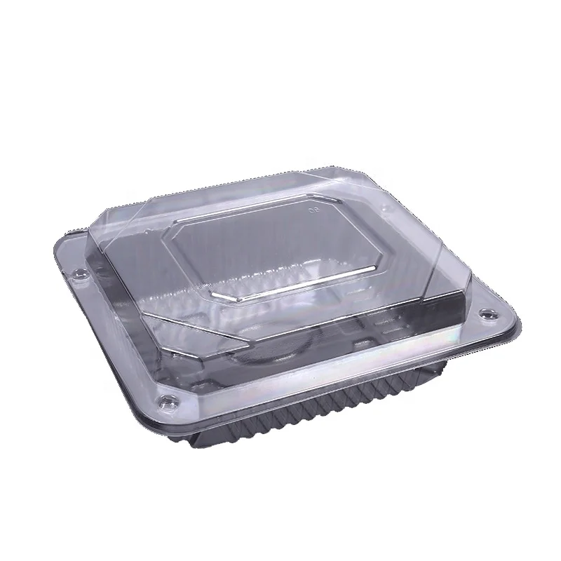 
Transparent Plastic cake Disposable Food Packaging blister box Sushi Container 