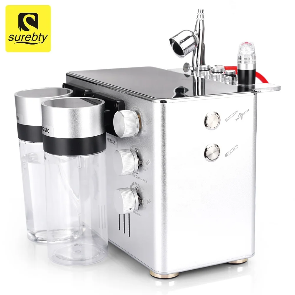 Салон красоты гидро дермабразия аппарат для ухода за кожей лица вода кислородный пилинг