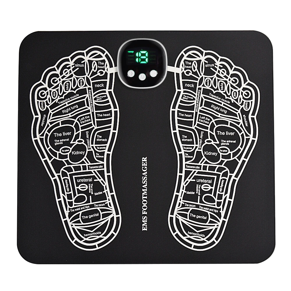 Foot Massager EMS Rechargeable Massage Mat Foot Relaxation Pads
