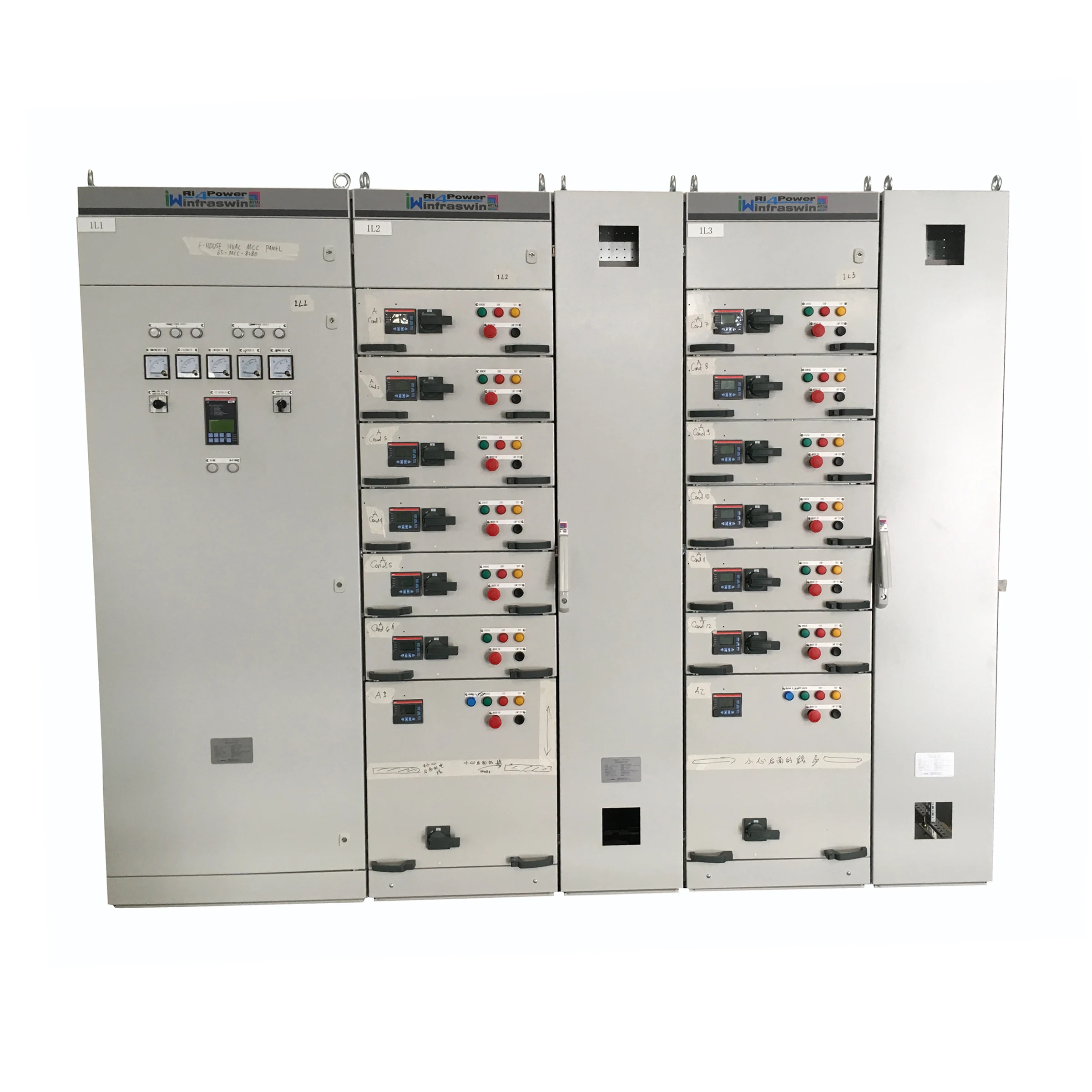 Customized GGD/MNS/GCK Motor Control Center MCC 3200A Low Voltage Switchgear Electrical Power Distribution Switch Cabinet panel