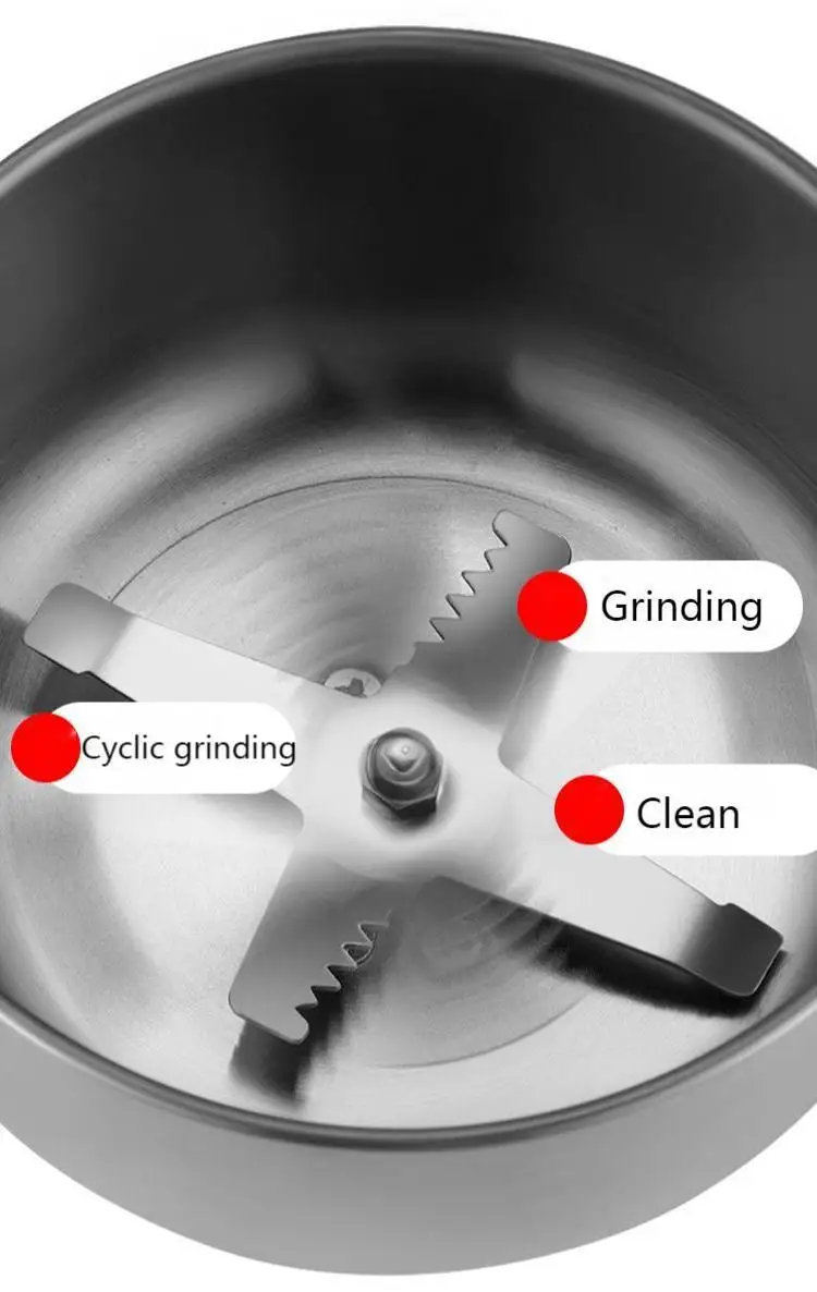 High Quality Kitchen Gadgets Spice Salt Grinder Electric Coffee Grinder for Household