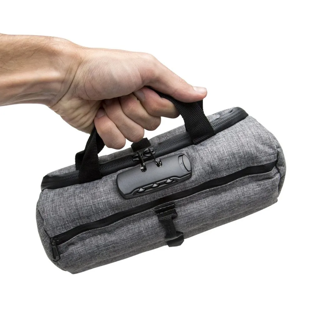 Заводская изготовленная на заказ Модная защищенная от запаха сумка с замком для дополнительной безопасности