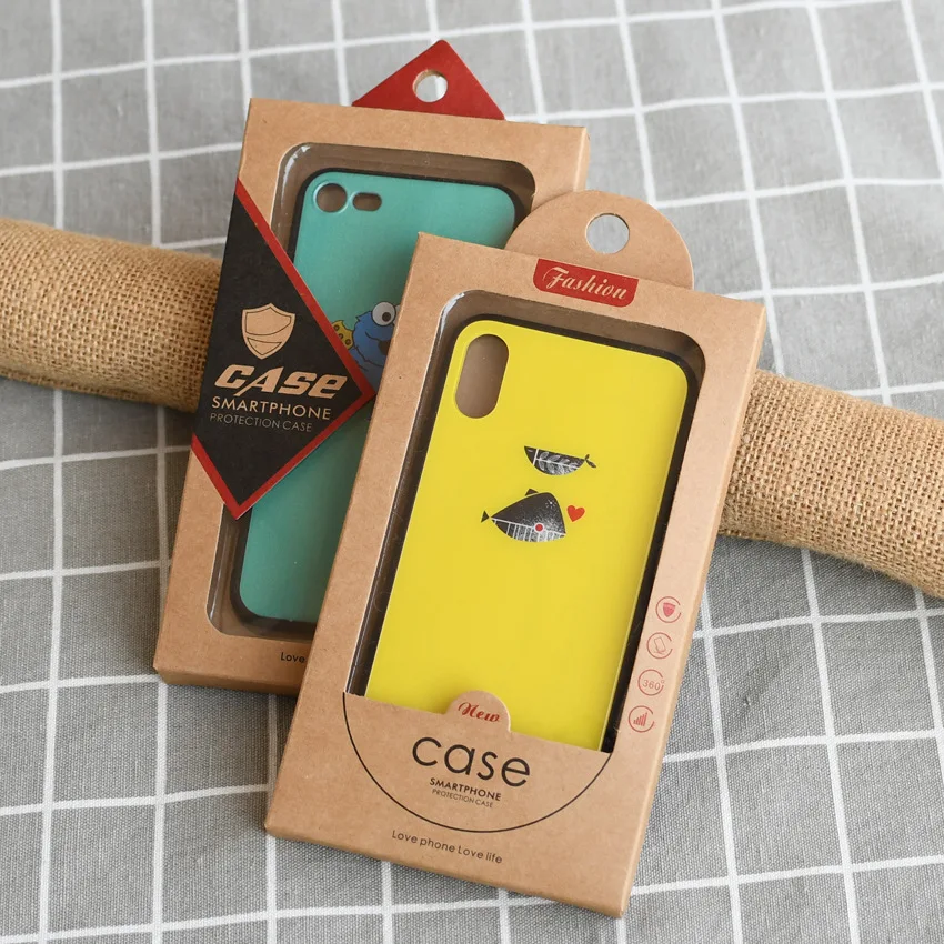 Custom Mobile Electronics Paper Mobile Case Pack Box Biodegradable Mobile Phone Case Packaging Cardboard