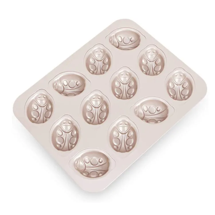 CHEFMADE 12 чашек формы с антипригарным покрытием антипригарным торт лотки Жук противень для выпечки тортов