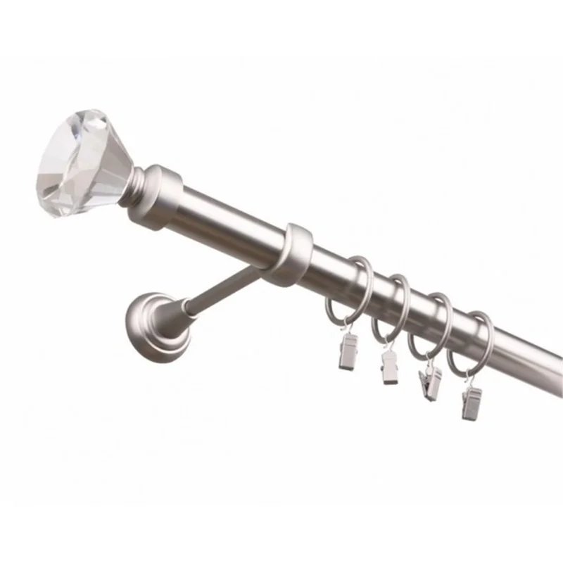 New Design MYSURE Curtain Manufacture MYSURE GOLD Lotus Lamp Shape Curtain Finials With Rings