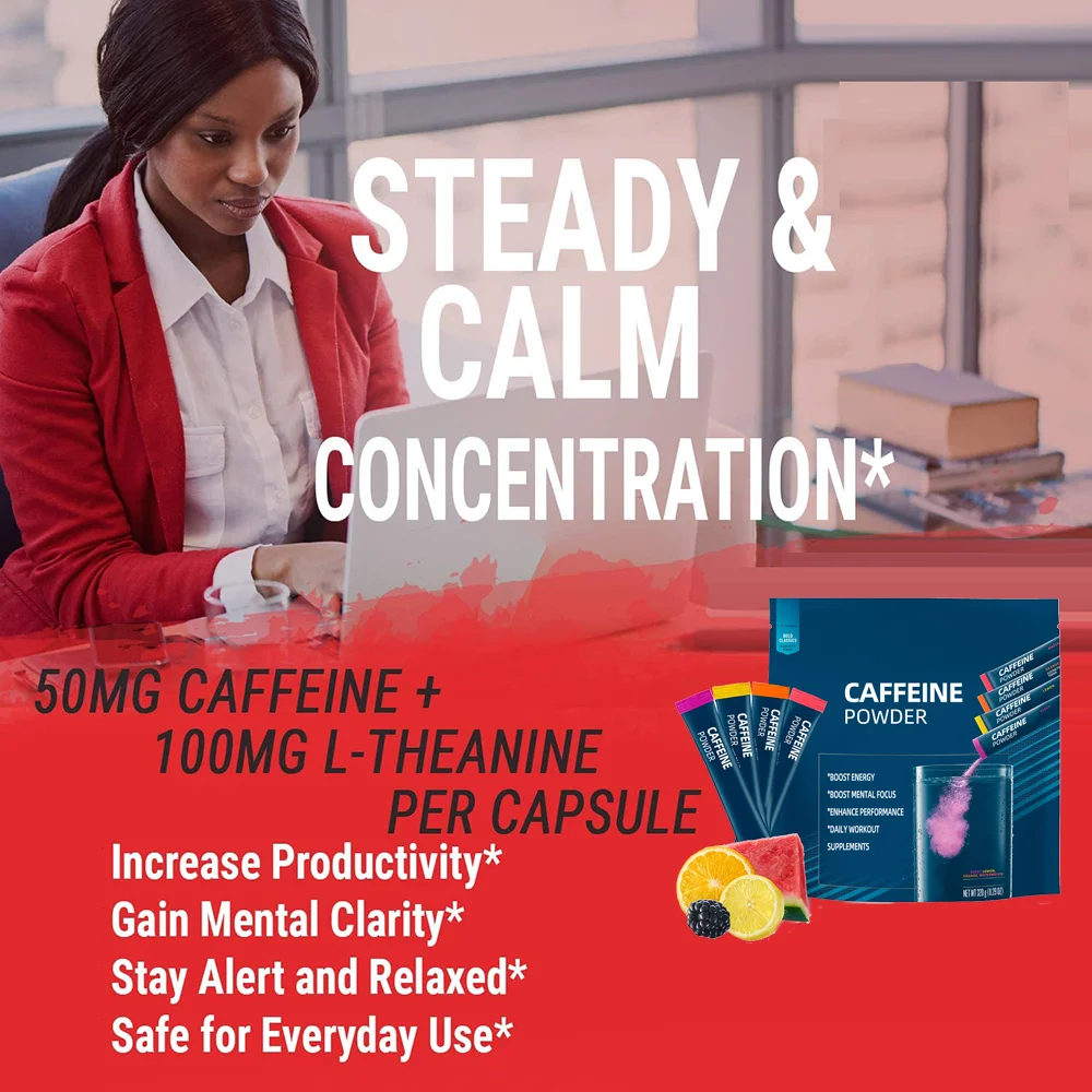 Private Labels Bodybuilding Supplement Energy Preworkout Vitamins Electrolyte Caffeine Powder Fizzy Effervescent Powder Caffeine