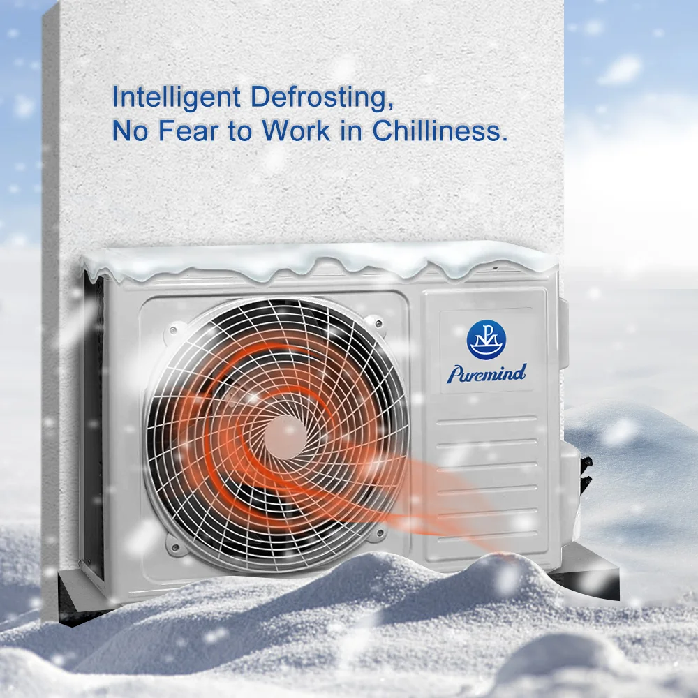 Puremind R32 Residential Type Air Conditioner DC Inverter Split Wall Mounted Smart Air Conditioners 9000Btu 9k 220V 110V