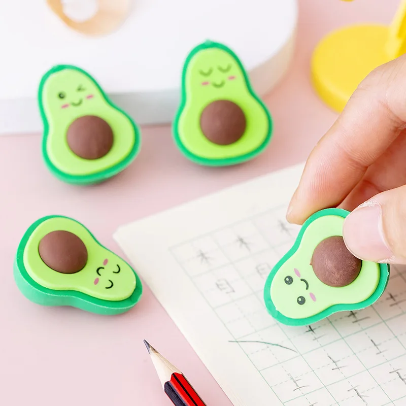 School Office Supplies Children Erasers For Kids Gift Creative Pencil Rubber