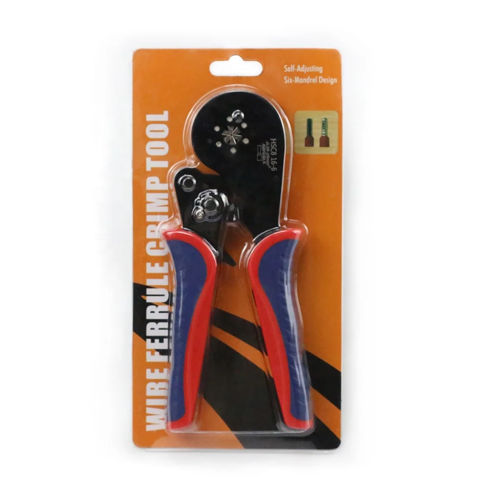 0.08-16mm ferrule crimper plier cable wire stripper crimping tool