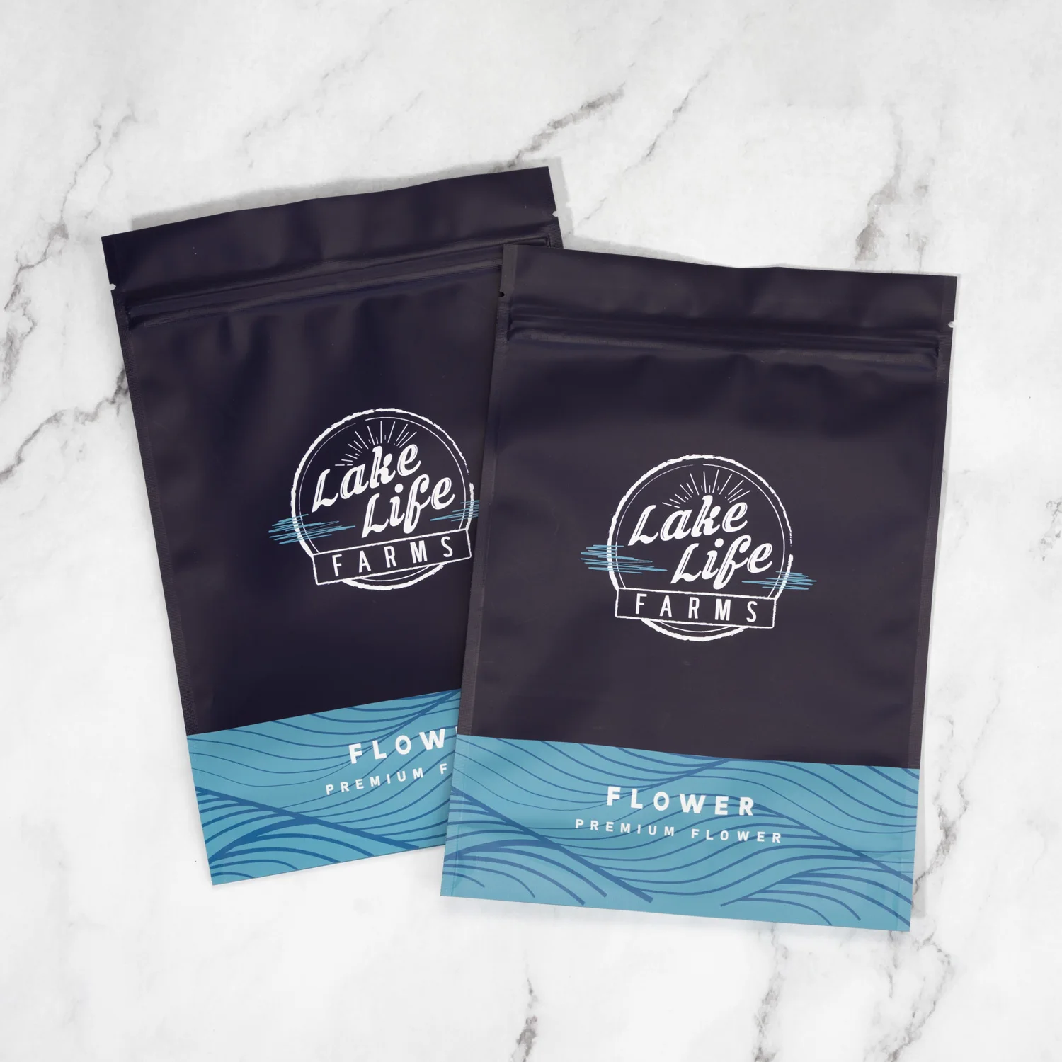 Wholesale Customized Size Ziplock Bags Personalized Logo Printed Waterproof PET & PE Stand up Pouches Recyclable