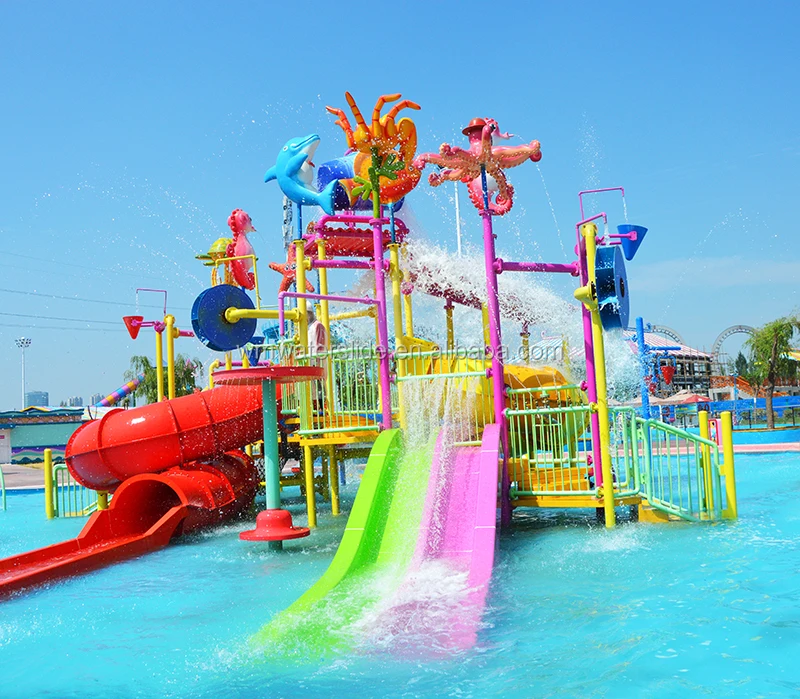 Water Park Equipment High Quality Swimming Pool Slide With Water Park