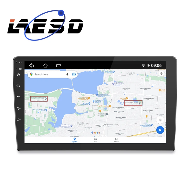 LAESD car player 7 inch 2 din fm stereo gps android touch screens radio for car