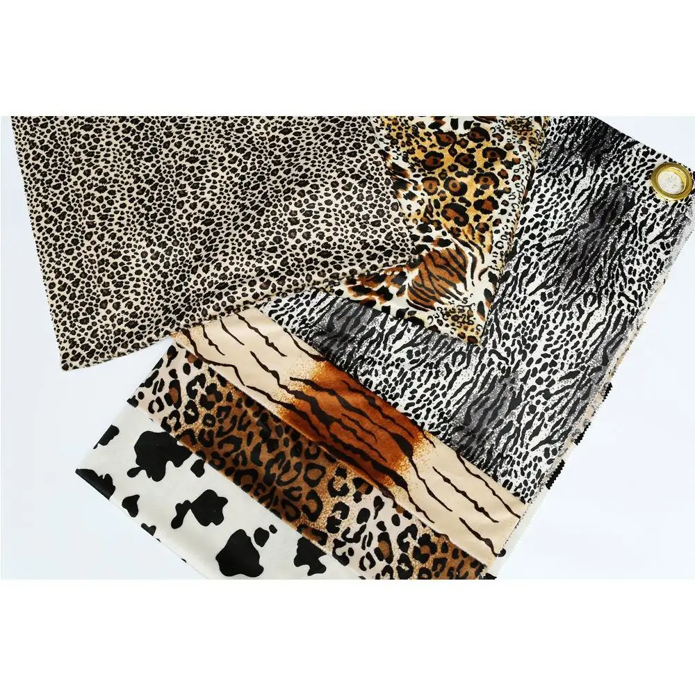 Animal 100% polyester print fleece fabric pictures printing fabric toy fabric